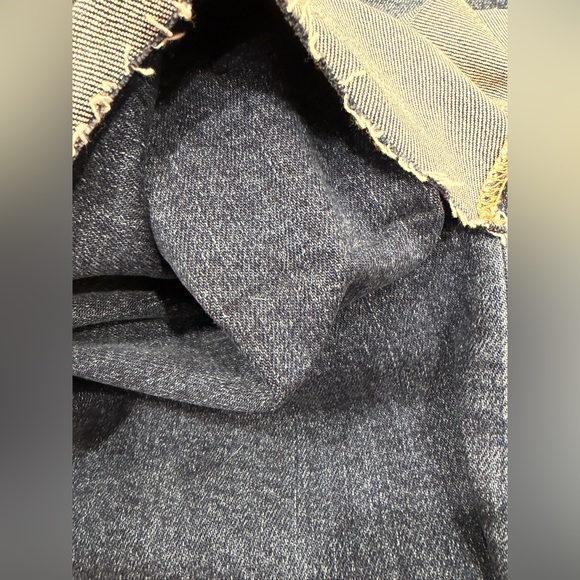 Lovervet by Vervet Women's Blue Wide-Leg Cuffed Jeans Size 27/5 - Picture 14 of 14